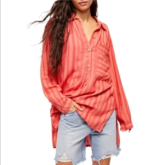 We The Free Tops - WE THE FREE Summer Breeze Button Tunic